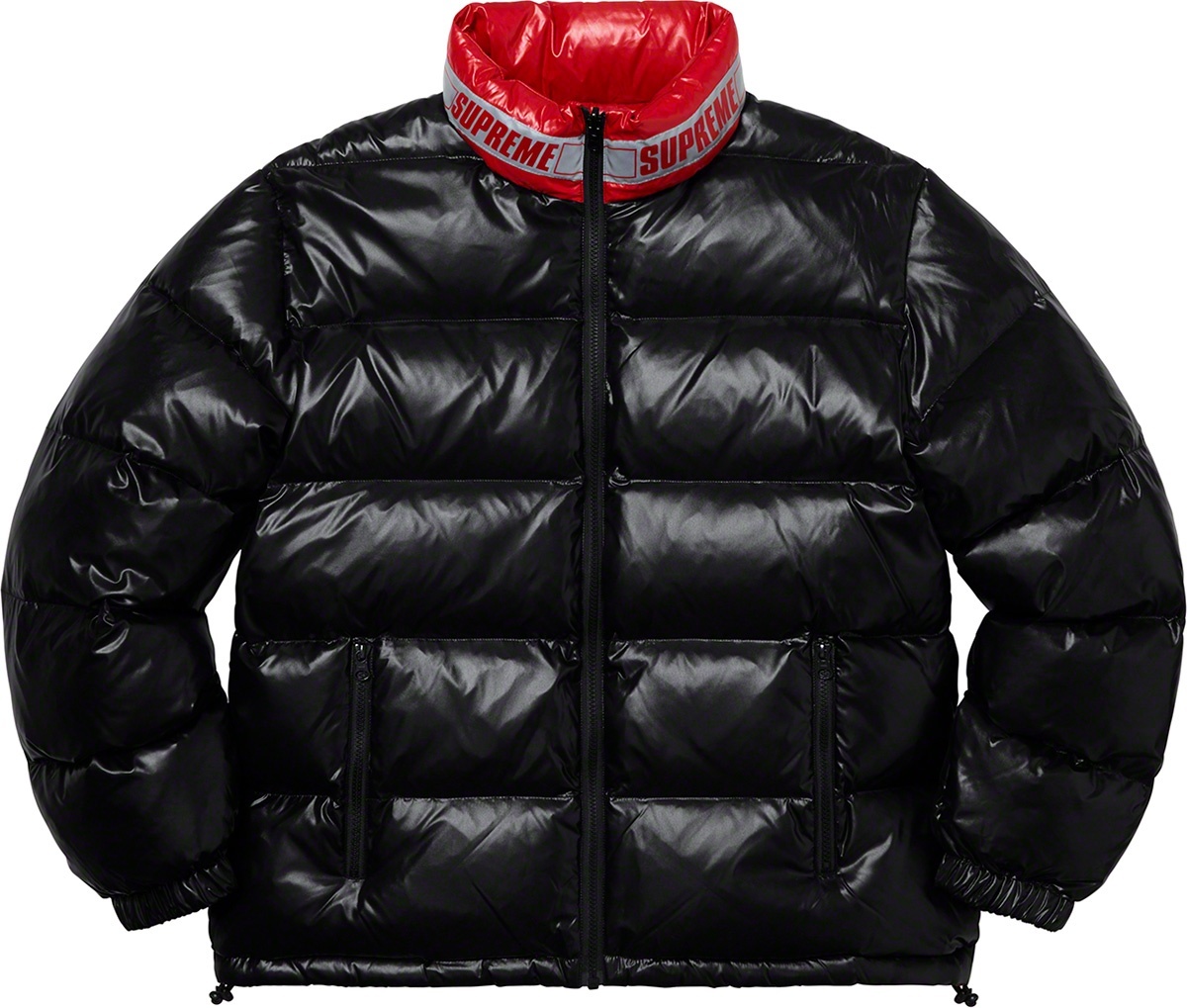 Shiny Reversible Puffy Jacket view 23